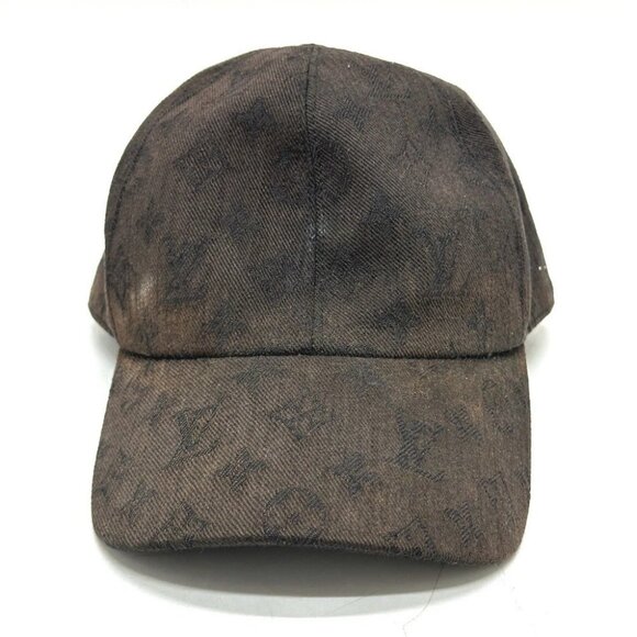 LOUIS VUITTON M76585 Cap-Monogram Essential hat cap Canvas Black - Picture 1 of 12